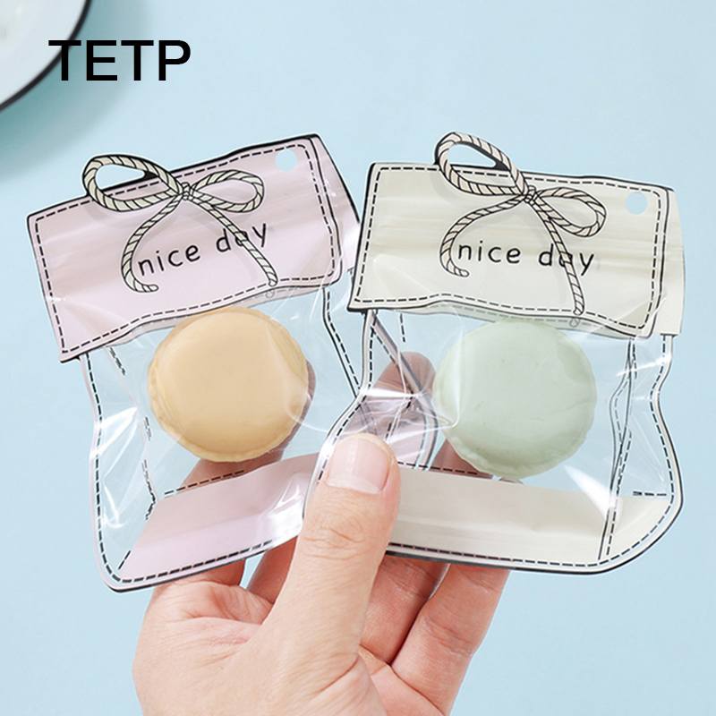 Food Snacks For Kids - TETP 100Pcs Pink/Green Ziplock Bags Hairpin