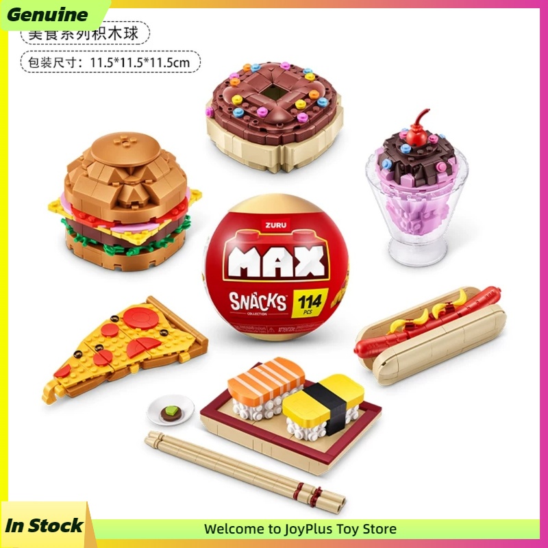 Food Snacks Box - ZURU MAX Snacks Blind Box Building