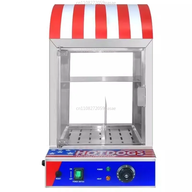 Food Processor Snacks - Commercial Automatic Hot Dog Bun Warmer