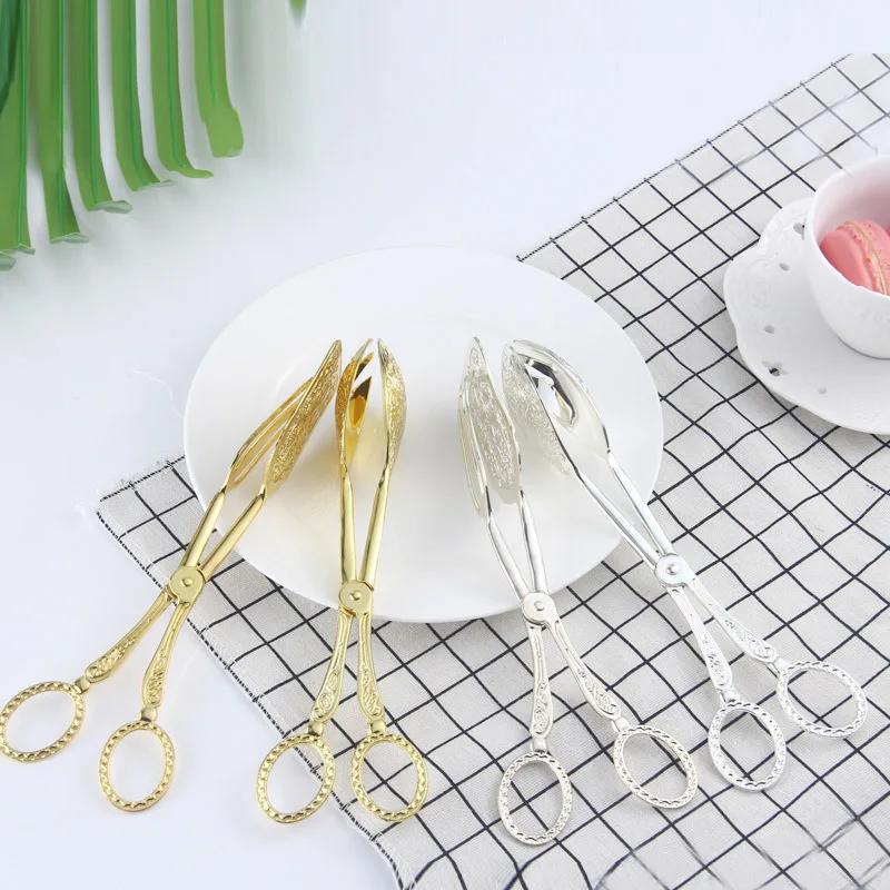 Retro European-style Cake Tong - Zinc Food Snacks ulasan dan harga