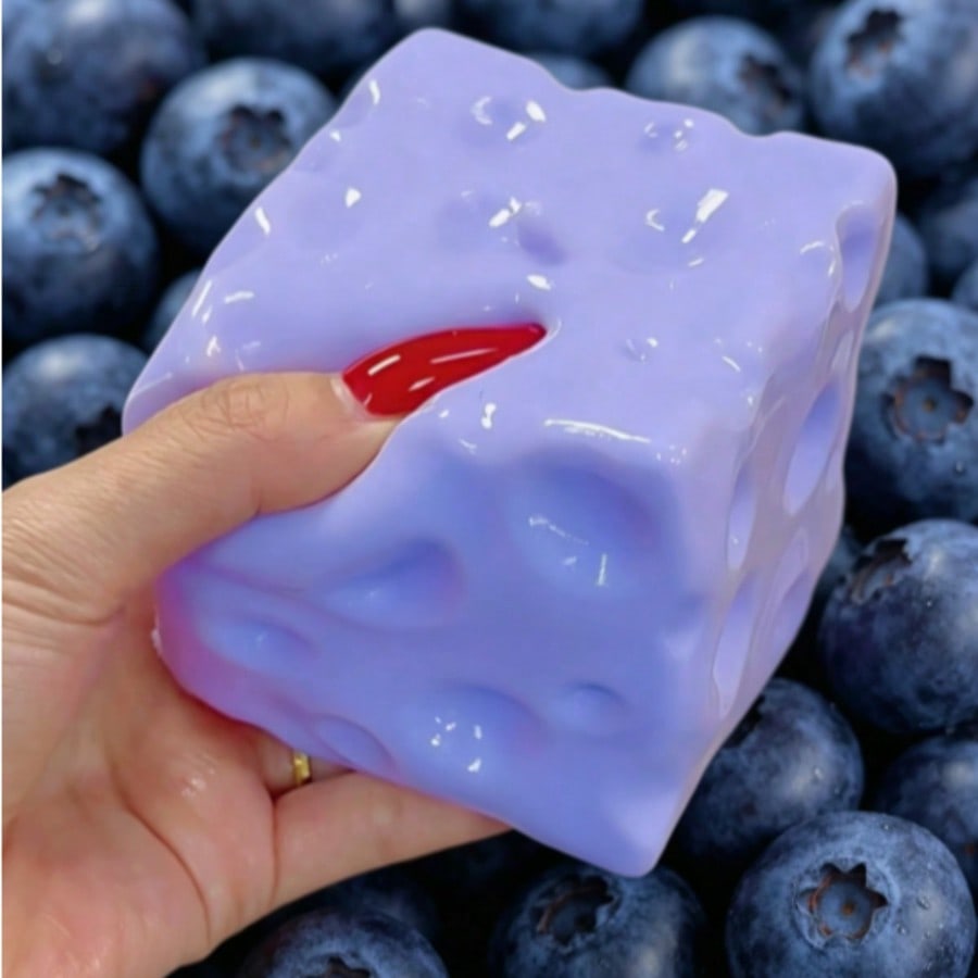 New Blueberry Color Cheese Squ - Food & Snacks Coloring Book Bold & Easy ulasan dan harga