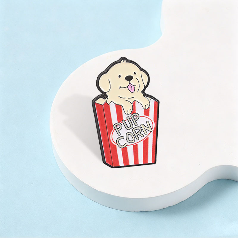 Pupcorn Puppy Popcorn Cartoon  - Zinc Food Snacks ulasan dan harga