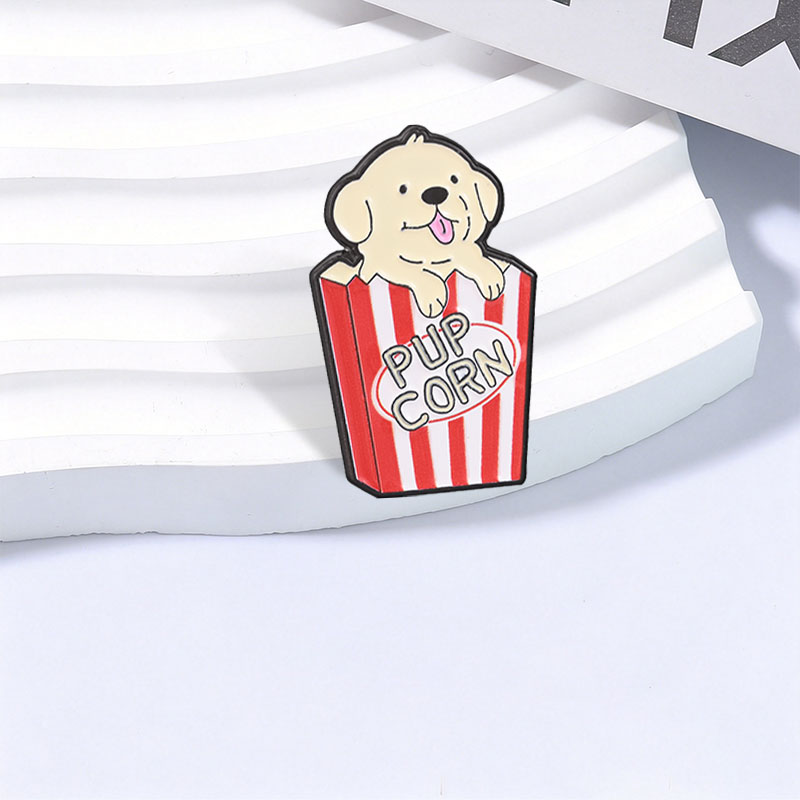 Pupcorn Puppy Popcorn Cartoon  - Zinc Food Snacks ulasan dan harga