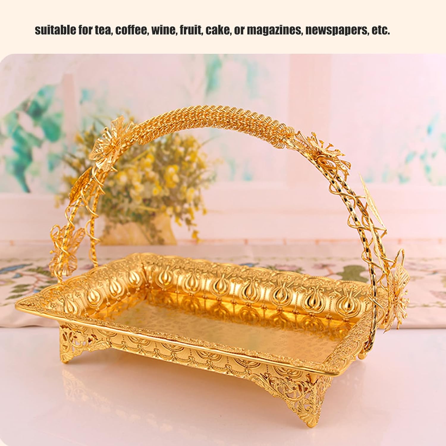 Vintage Gold Zinc Alloy Coffee - Zinc Food Snacks ulasan dan harga