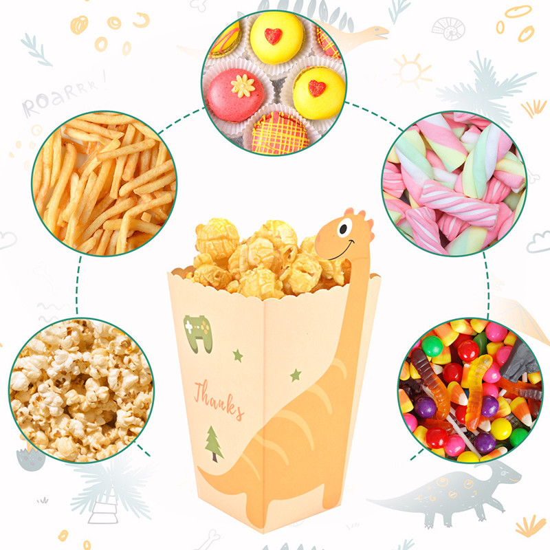 4Pcs Cartoon Dinosaur Boxes Di - Food Snacks For Kids ulasan dan harga