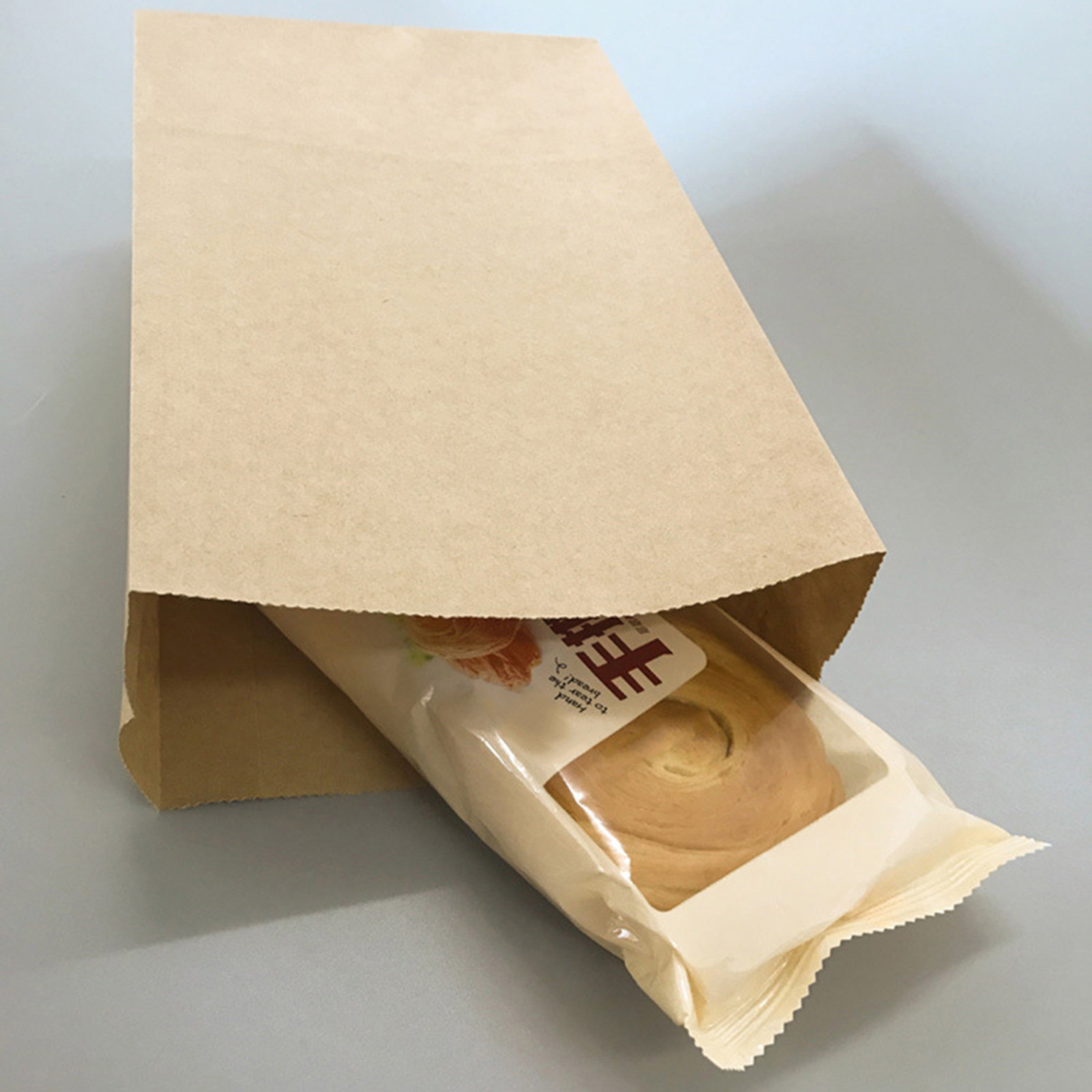 100pcs Kraft Paper Bag Small S - Food And Snacks ulasan dan harga