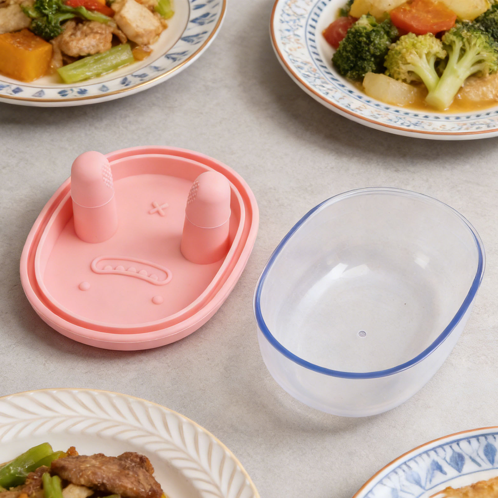 2 in 1 No Mess Snack Container - Food Snacks Box ulasan dan harga