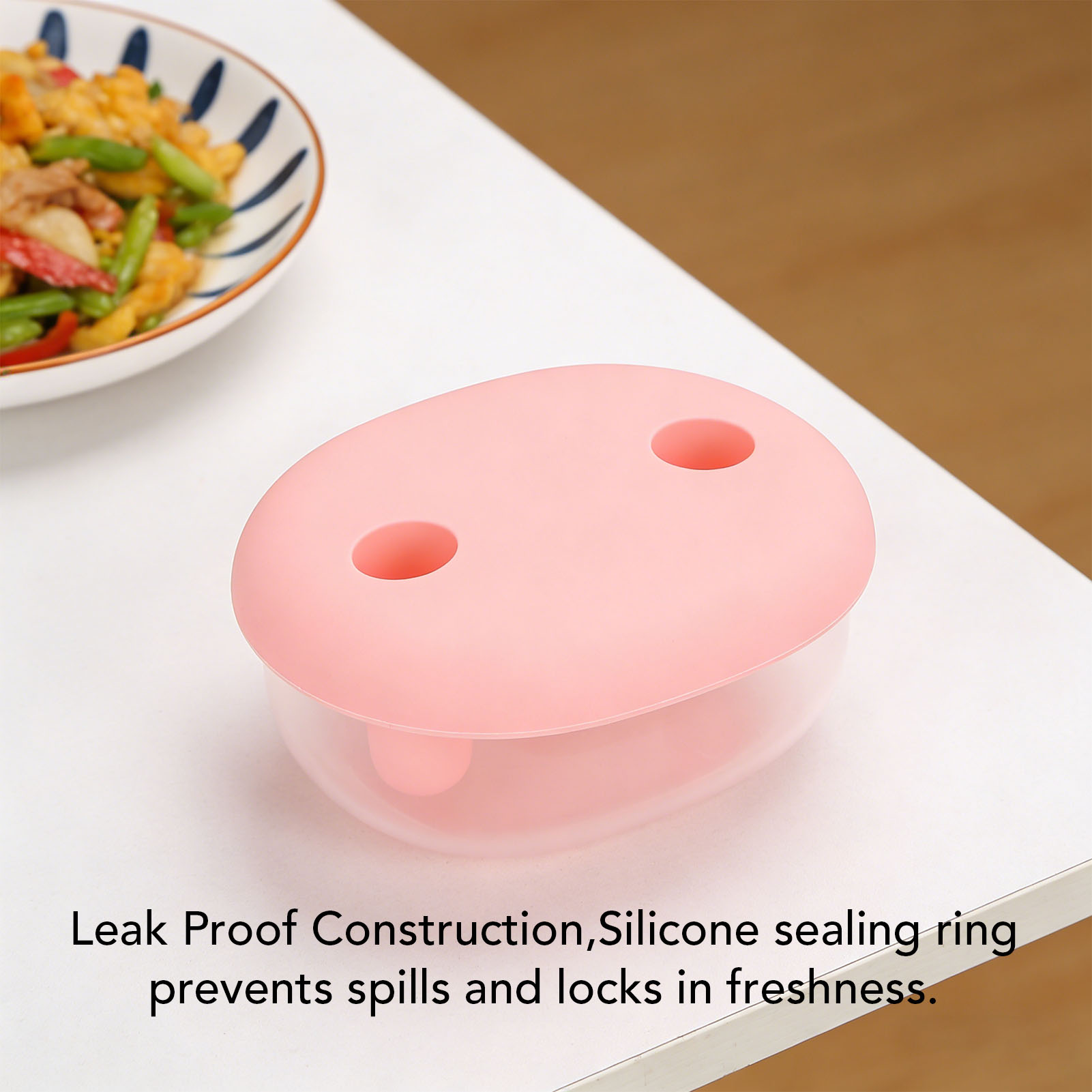 2 in 1 No Mess Snack Container - Food Snacks Box ulasan dan harga