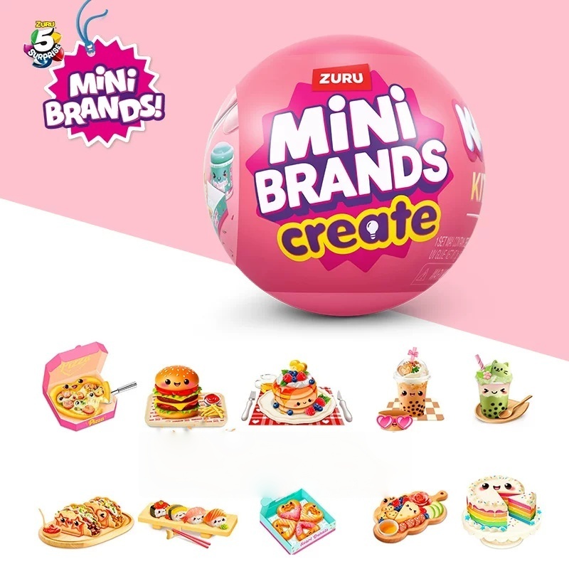 Zuru Mini Brands Create Disney - Food Snacks Box ulasan dan harga