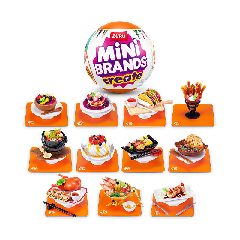Zuru Mini Brands Create Disney - Food Snacks Box ulasan dan harga