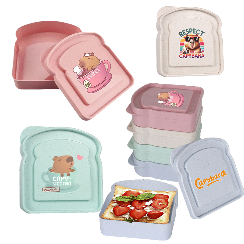 Capybara Sandwich Food Storage - Food Snacks Box ulasan dan harga