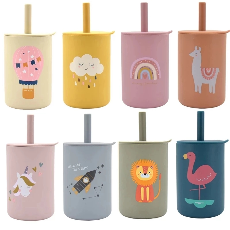 Baby Silicone Sippy Cup Portab - Food Snacks For Kids ulasan dan harga