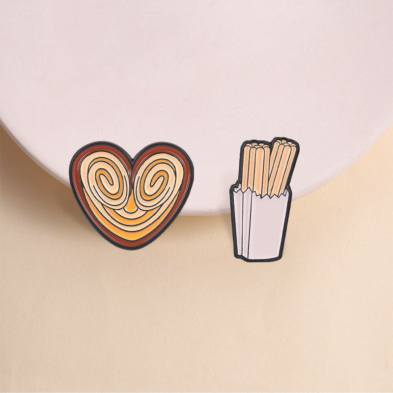 Spanish Food Enamel Pins Delic - Zinc Food Snacks ulasan dan harga
