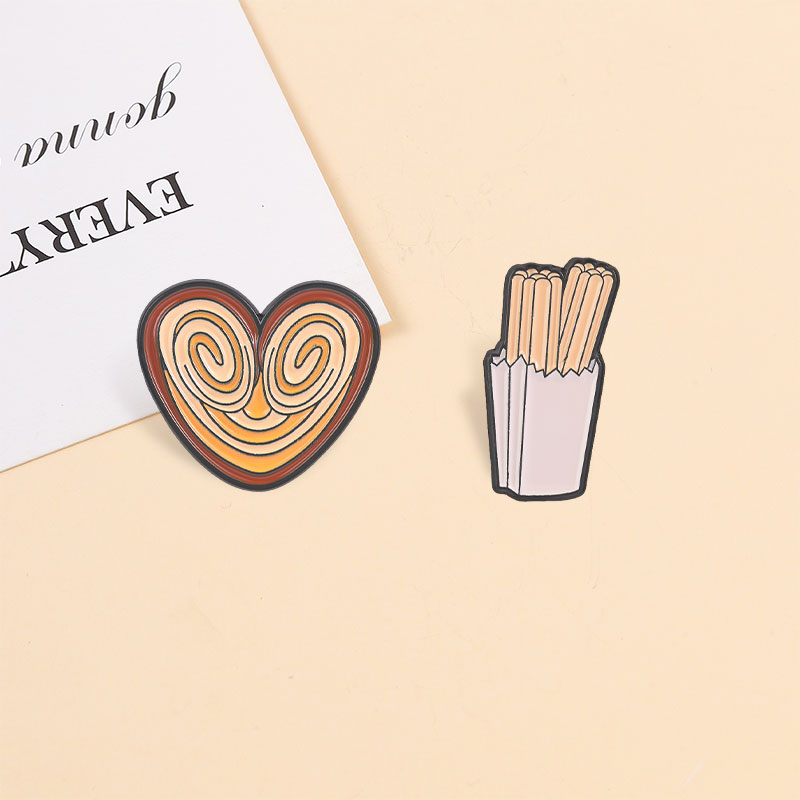 Spanish Food Enamel Pins Delic - Zinc Food Snacks ulasan dan harga