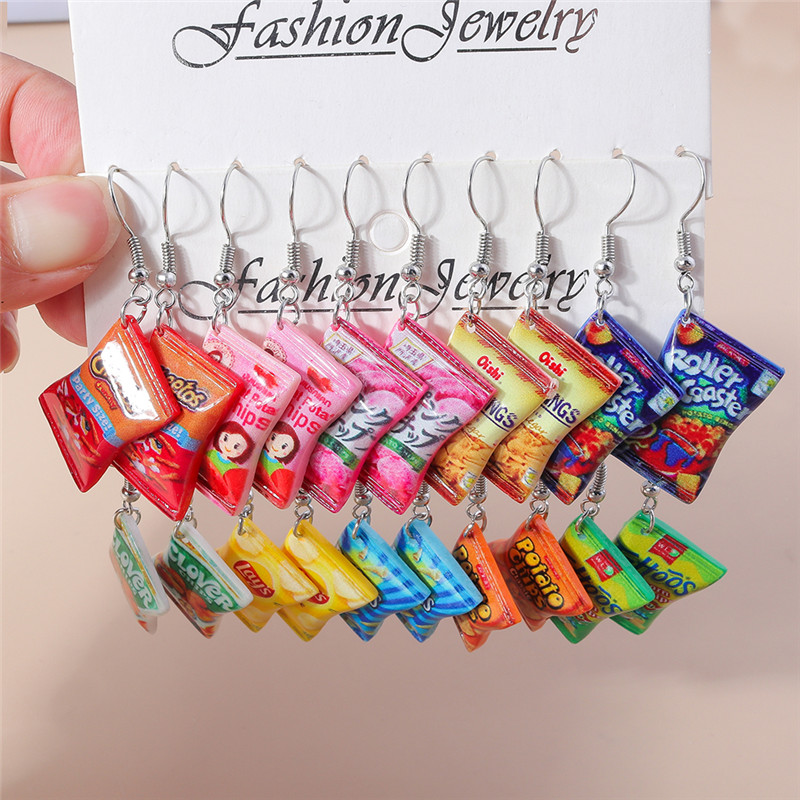 Aihua New In Fashion Women Ear - Zinc Food Snacks ulasan dan harga