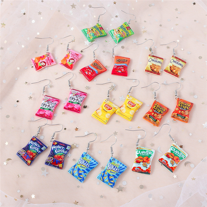 Aihua New In Fashion Women Ear - Zinc Food Snacks ulasan dan harga