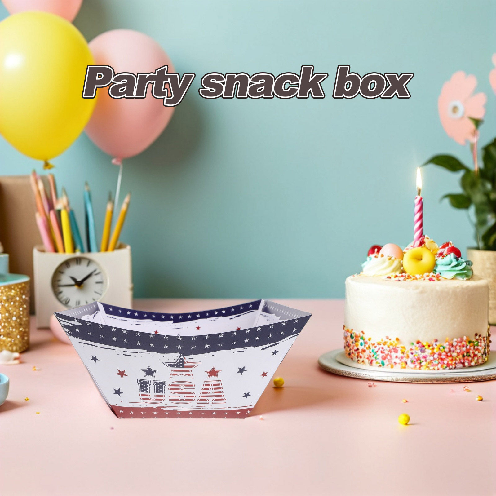 12Pcs Independence Day Party S - Food Snacks Box ulasan dan harga