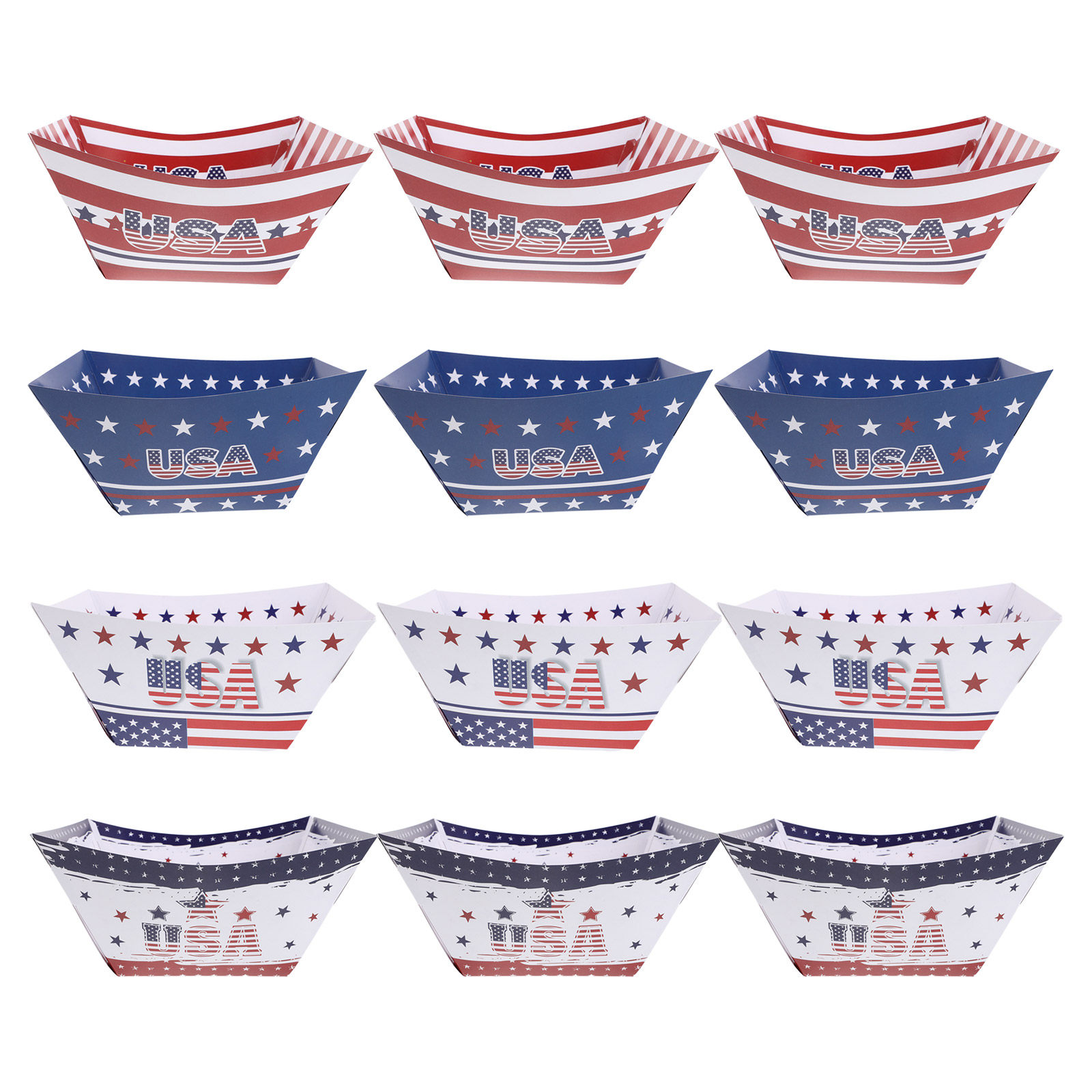 12Pcs Independence Day Party S - Food Snacks Box ulasan dan harga