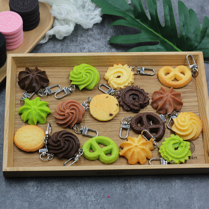 Simulation Food Keychain Butte - Zinc Food Snacks ulasan dan harga