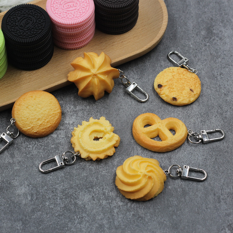 Simulation Food Keychain Butte - Zinc Food Snacks ulasan dan harga