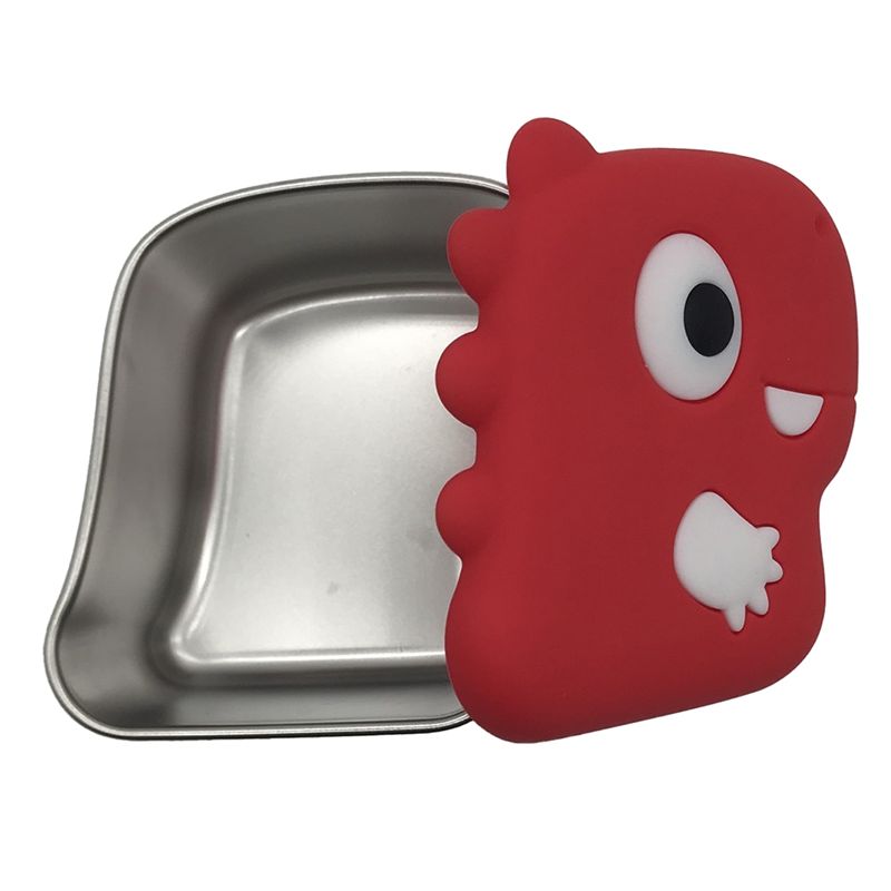 AA94-304 Stainless Steel Dinos - Food Snacks Box ulasan dan harga
