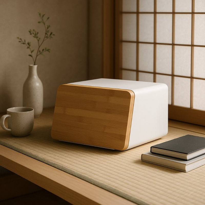 Bamboo Bread Box for Kitchen S - Food Snacks Box ulasan dan harga