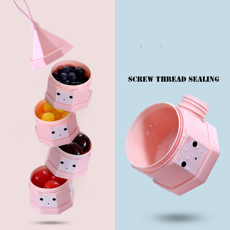 3/4 Layers Baby Food Container - Food Snacks For Kids ulasan dan harga