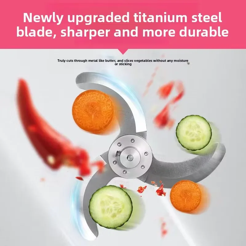 220V Automatic Electric Vegeta - Food Processor Snacks ulasan dan harga