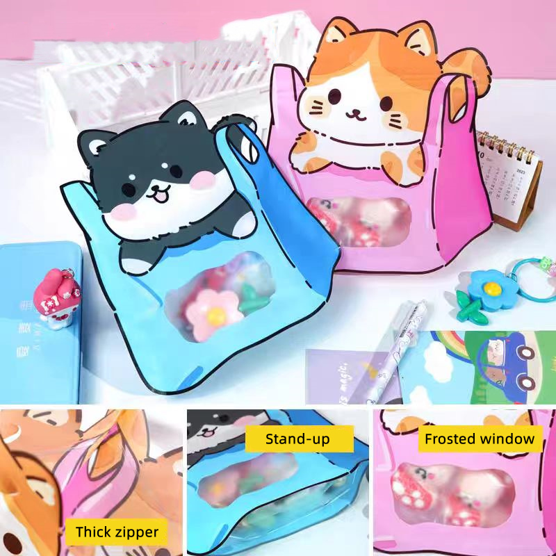 Cartoon Self-Sealing Snack Bag - Food Snacks For Kids ulasan dan harga