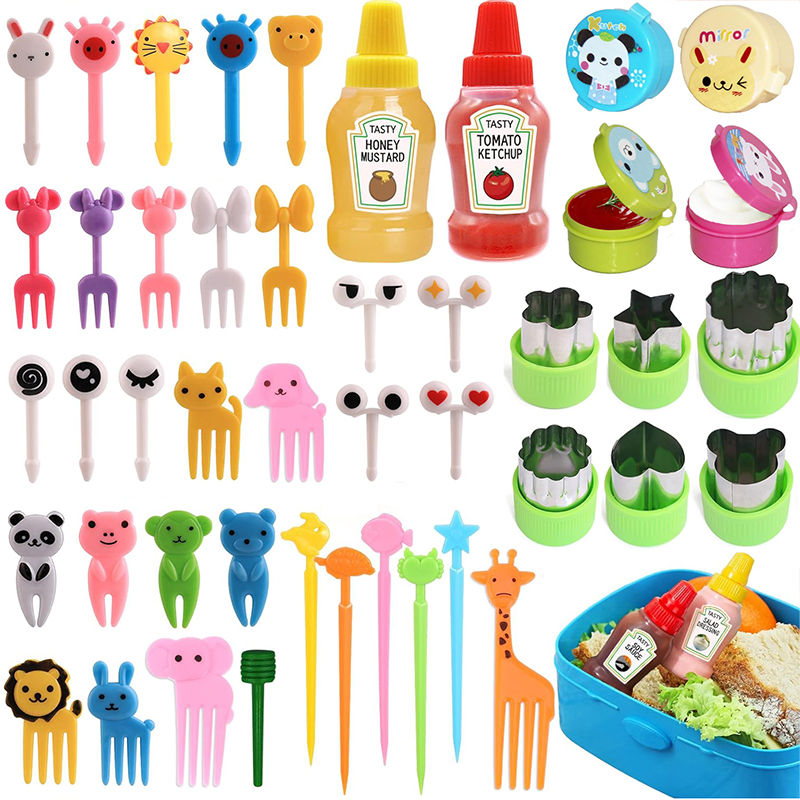 Mini Cartoon Fruit Forks For C - Food Snacks For Kids ulasan dan harga
