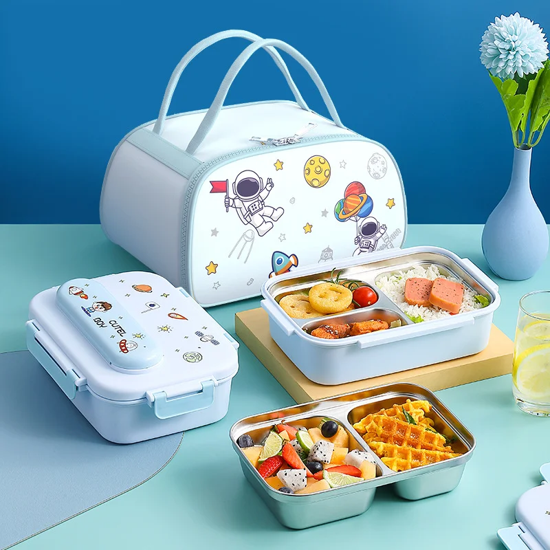 304 Stainless Steel Kids Lunch - Food Snacks For Kids ulasan dan harga