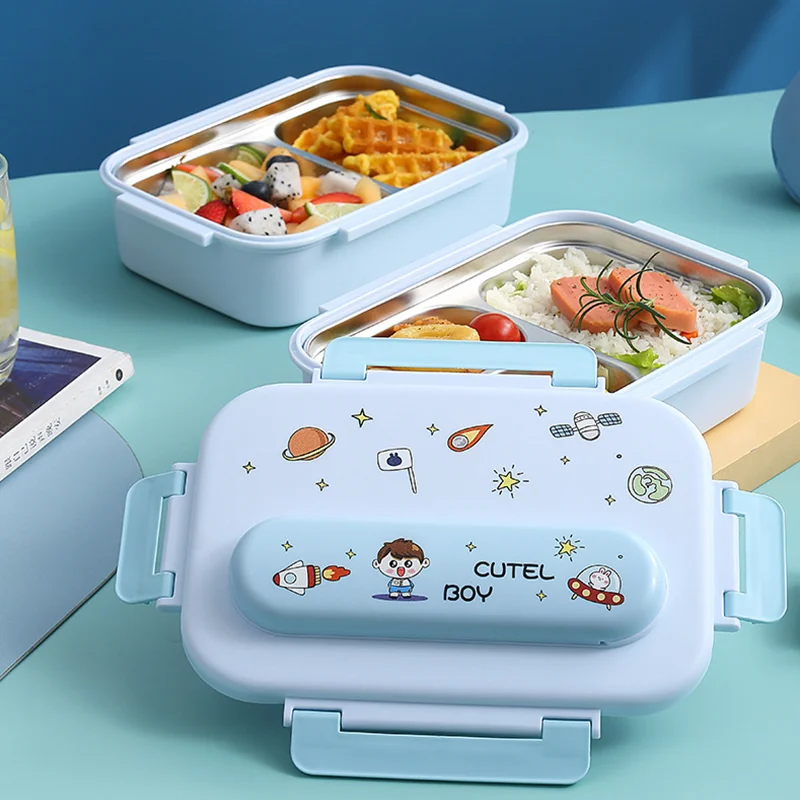 304 Stainless Steel Kids Lunch - Food Snacks For Kids ulasan dan harga