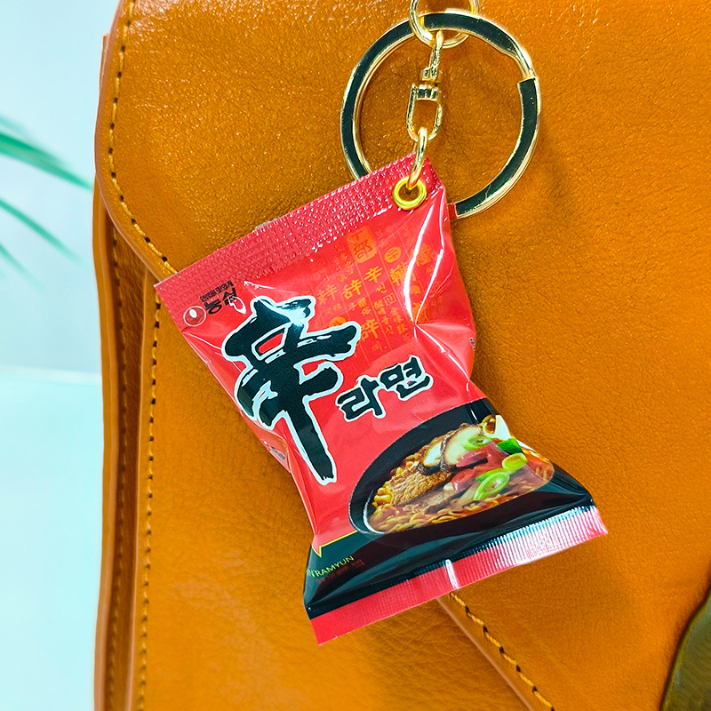 Simulated Snack Bag Key Chain  - Zinc Food Snacks ulasan dan harga