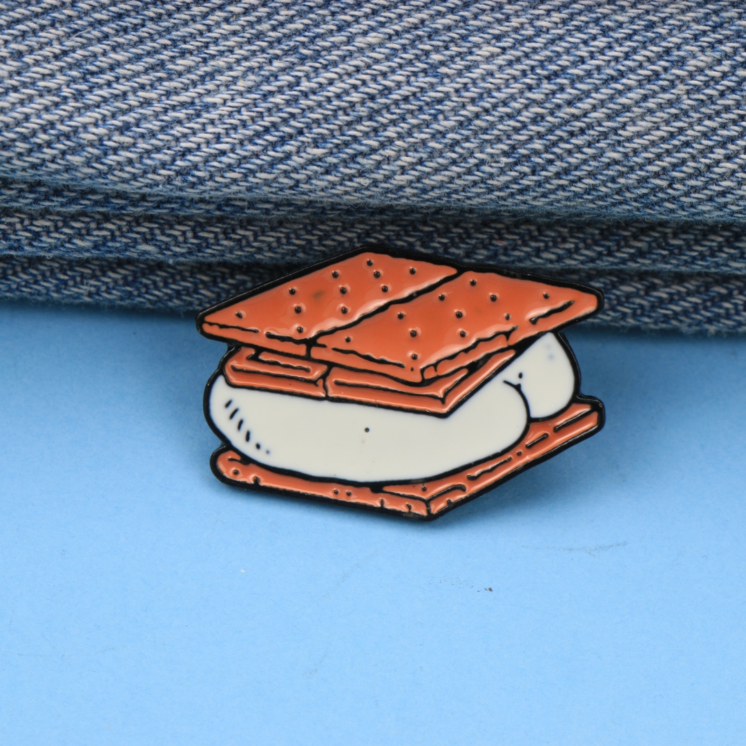Cartoon S'mores Marshmallow Cr - Zinc Food Snacks ulasan dan harga